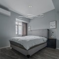 Miniatyrbillede 3 af 4: 110cm LED Pendellampe Bølgeform Hængende Dæmpbar