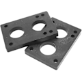 Miniatyrbillede 1 af 5: Skateboard Universal Truck Risers - 1/2\" - 1/4\" - 1/8\" - Sort (10 stk)