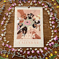 Miniatyrbild 4 av 5: 2024 Kvinnors Cirklar Kalender, Färgglada Väggkalendrar, Hängande Väggkalender Årlig Planerare, Färgglad Väggkalender