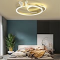 Miniatyrbillede 3 af 5: LED Loftlampe 45cm Dæmpbar Cirkel Montering Akryl