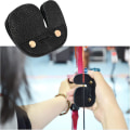 Miniatyrbild 3 av 5: Läder Skytte Finger Tab Dubbel Tjocklek Skyddande Skyddsplatta Fingrar Skydd Skytte Träningsutrustning