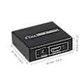Pikkukuva 4 / 5: 1x2 HDMI 1080p 3D -jakaja 1 sisään 2 ulos valintaboksi