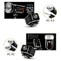 Miniatyrbild 3 av 5: Tf-334 Hotskoadapter för att konvertera Mi A7 A7s A7sii A7r A7ii A9 A6300 kamera till blixt Ty-yuhao