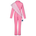 Miniatyrbild 5 av 5: V-ringad Jumpsuit med Sash 70-tal 80-tal Hippie Overalls Vuxen Kvinna Cowgirl Kostym S