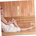Miniatyrbillede 7 af 8: Langtidsholdbar Træ Sauna Timer Glasrør 15-minutters Timer til Saunaudstyr