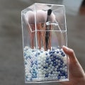 Miniatyrbillede 2 af 3: Akryl Makeup Organizer Holder Værktøjs Opbevaring Perleboks