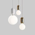 Miniatyrbillede 4 af 5: 15cm LED-hængelampe i nordisk stil, enkelt design