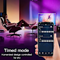 Miniatyrbilde 3 av 5: Tuya Wifi Datamaskin Skrivebord Atmosfærisk Lampe Rgb Sensor