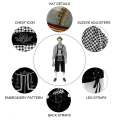 Miniatyrbilde 5 av 5: Herre Oktoberfest-kostyme sett for fancy Oktoberfest og ølfestival M Black