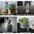 Miniatyrbillede 2 af 5: Digital Lysmåler 200.000 Lux Meter Lysstyrke Tester