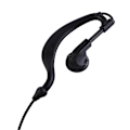 Pikkukuva 4 / 5: Ammattimainen 2,5 mm G-muotoinen klipsikorvanappi Motorola-radioille