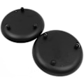 Miniatyrbilde 3 av 5: 2 stk Lysestakeplater, 4,4 tommer Sokkel Pillar Lysestake Stativ For Voksgave
