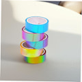 Miniatyrbilde 6 av 8: 18 stk. Regnbuegradient Washi Tape Sett Vanntette Selvklebende Papirklistremerker for Journal DIY Håndverk Kunst Hjem Dec