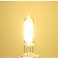 Pikkukuva 1 / 5: 10 kpl himmennettävät, vilkkumattomat lasiset LED G4 COB-lamput 3W AC/DC12V