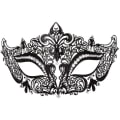Miniatyrbild 1 av 5: Maskeradmask Dam Metall Strass Venedig Bal