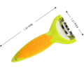 Miniatyrbillede 2 af 5: Majs Afskaller Skræller Og Majs Lynlås Rustfrit Stål Majs Skærer Anti-Slip Design Majs (2 stk)