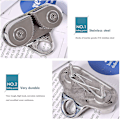 Miniatyrbilde 4 av 5: Cam Cleat, Kajakk Cam Cleat Med 16mm Ledende Ring, Seilbåt Cam Cleat Tauklemme
