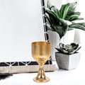 Miniatyrbilde 4 av 8: 2 stk Vintage messing vinglass Retro multifunksjonell brennevinskopp
