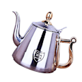 Miniatyrbillede 1 af 4: 1,2 l induktionskomfursikker rustfri tekande med infuser