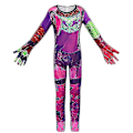 Miniatyrbild 2 av 5: Descendants 3 Audrey Mal Roll Play Bodysuit Barnkläder för Flickor Jumpsuit Fancy Up Kostym 9 - 10 Years