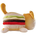 Miniatyrbild 2 av 4: Fyllda Katt Djur Aphmau Meemeows Katt Mjuka Leksaker, Katt Meow Meow Mjuk Plysch Donut Hamburger Katt Plysch Dock (Hamburger Katt, 25 cm)