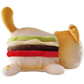 Miniatyrbillede 2 af 4: Fyldte Kattedyr Aphmau Meemeows Kat Bløde Legetøj, Kat Meow Meow Blød Plys Donut Hamburger Kat Plys Dukke (Hamburger Kat, 9.84 Tommer)