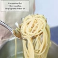 Miniatyrbillede 2 af 5: Spaghetti Skeer og Sauce Skeer i Rustfrit Stål Køkkenredskaber
