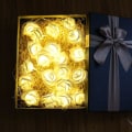 Miniatyrbillede 1 af 5: Rose String Lights 30 LED'er - Julepynt, Bryllup, Fødselsdag