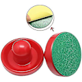 Miniatyrbilde 3 av 4: Lufthockey-pushere 2 stk 60mm filtpusher 4 stk røde pucker erstatning