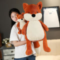 Miniatyrbilde 5 av 5: 35-90cm Myk og Fluffy Rev Plush Leke Søt Dyr Rev Stoffdyr Jenter Elsker Kawaii Sofa Dekor Puter 50CM