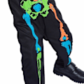 Miniatyrbillede 2 af 4: Knoglekostume til drenge - Pyjamas Jumpsuit Outfit S