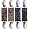 Miniatyrbillede 1 af 5: 4 stk. Trøjeklips, Trøje Cardigan Klips, Elastisk Klips Unisex Simpel