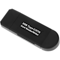 Miniatyrbild 1 av 8: Kortläsare Multi USB Typ C Kortadapter Hög Prestanda Lätt att Använda