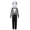 Miniatyrbillede 4 af 5: Skellington Børnejumpsuit Drenge Fancy Up Performance Kostume 5-6 Years