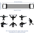 Miniatyrbillede 4 af 5: Bryst Expander Trækker, 5 Rør Bryst Expander Muskel Træningsudstyr Bryst Arm Expander Bryst Expander Fitness Justerbar Bryst Expander Til Hjemmet