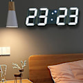 Pikkukuva 1 / 5: Hooqict 3D LED Digitaalinen Suuri Seinäkello