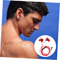 Pikkukuva 3 / 8: Langalliset peli-in-ear-kuulokkeet PC-pelaamiseen, ergonomiset nappikuulokkeet mikrofonilla