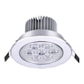 Miniatyrbilde 1 av 5: 1 stk 7W 7LEDs Enkle å installere nedfelt LED taklamper LED Downlights Varmt hvitt  85-265V H