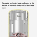 Miniatyrbilde 3 av 4: Bærbar Elektrisk Juicer Mini Filter Juicer Brun
