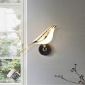 Miniatyrbilde 3 av 5: Nordisk stil innendørs vegglampe LED fugledesign aluminium