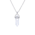Pikkukuva 1 / 5: Hopeapinnoitettu kiviriipus Chakra-korut, luonnonkivet, kaulakoru