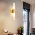 Miniatyrbillede 4 af 5: Metalrør Væglampe Op Ned Led Varmt Lys