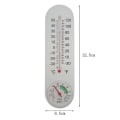 Miniatyrbillede 3 af 4: Analog Hustandstermometer Hygrometer Væghængt Tester