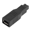 Miniatyrbillede 2 af 5: FireWire 800 til 400 Adapter Konverter 9/6 Pin IEEE 1394