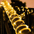 Miniatyrbild 5 av 5: 1 st 10m LED Utomhuslampor 100 LED-lampor Repslampor Stränglampor