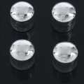 Miniatyrbillede 4 af 5: 12x Guitar Dome Kontrolknapper til Fender Tele Udskiftning, Sølv