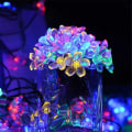 Miniatyrbillede 2 af 5: Udendørs Solcelle LED Lysstreng 6,5m Kirsebærblomst 30LEDs