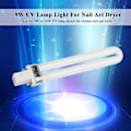 Miniatyrbilde 4 av 5: 4 stk 9W UV-lampe Lys for Neglekunst Tørker Herding Lampe U-formet Lampe Pære Rør