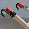 Miniatyrbilde 2 av 5: Teleskopisk stige krok stabilisatorer avstand/tak kroksett/håndtak stabilisator og overflatebeskyttere for