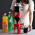 Miniatyrbillede 3 af 4: Mini Drikkefontæner Cola Drikkevare Skift Håndtryk